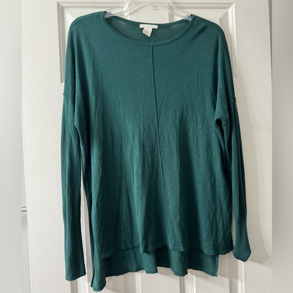 Green H&M Long Sleeve Shirt